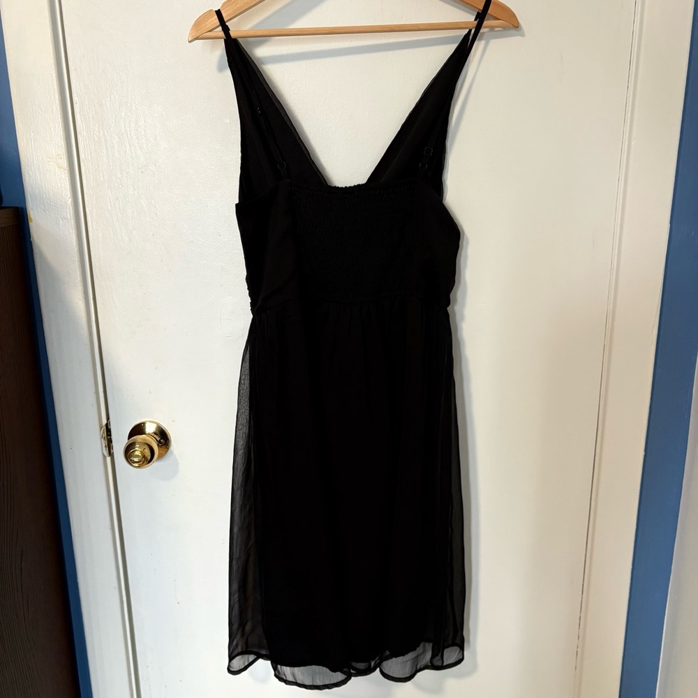 Vero Moda Black Gathered Waist Dress